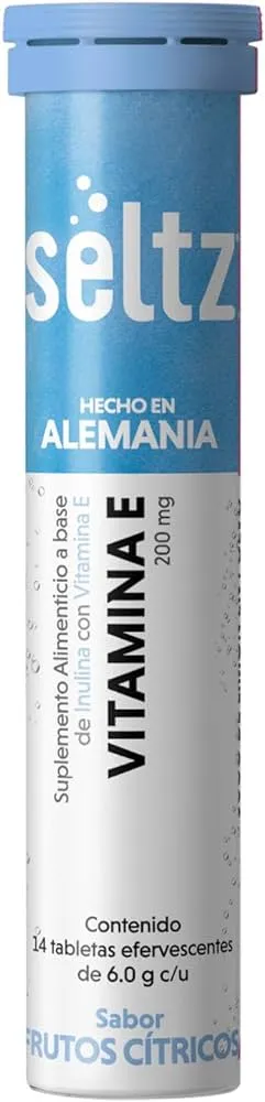 SELTZ VITAMINA E 200MG C/14 TAB EFERVESCENTES