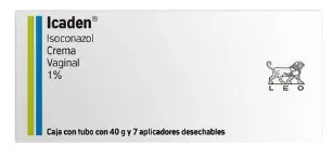 ICADEN ISOCONAZOL CREMA VAGINAL 1% C/7 APLICADORES 40G