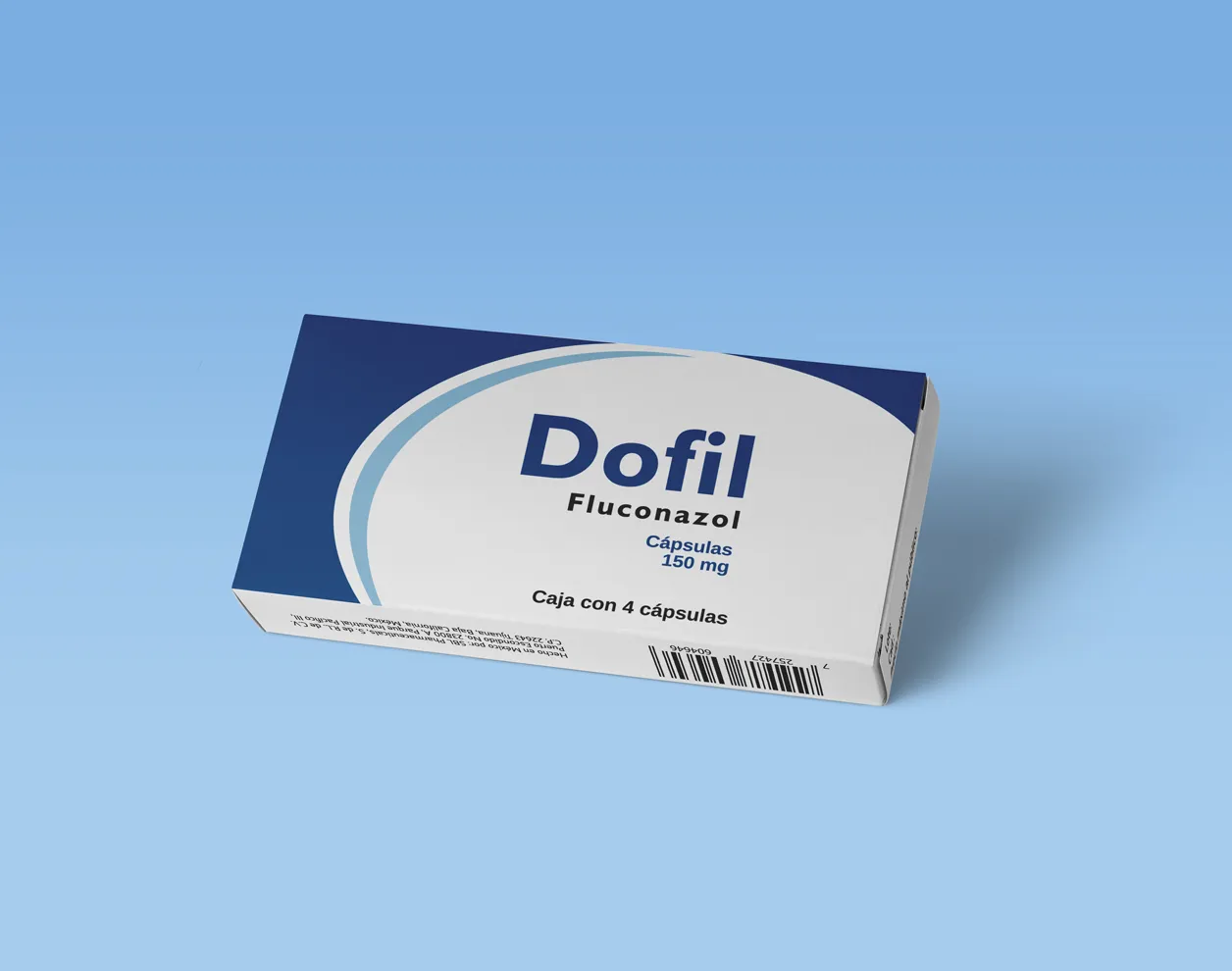 FLUCONAZOL 150MG C/4 CAP-DOFIL