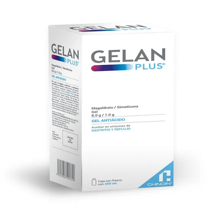 GELAN PLUS  GEL ANTIACIDO MALGALDRATO  GEL 8.0/1.09