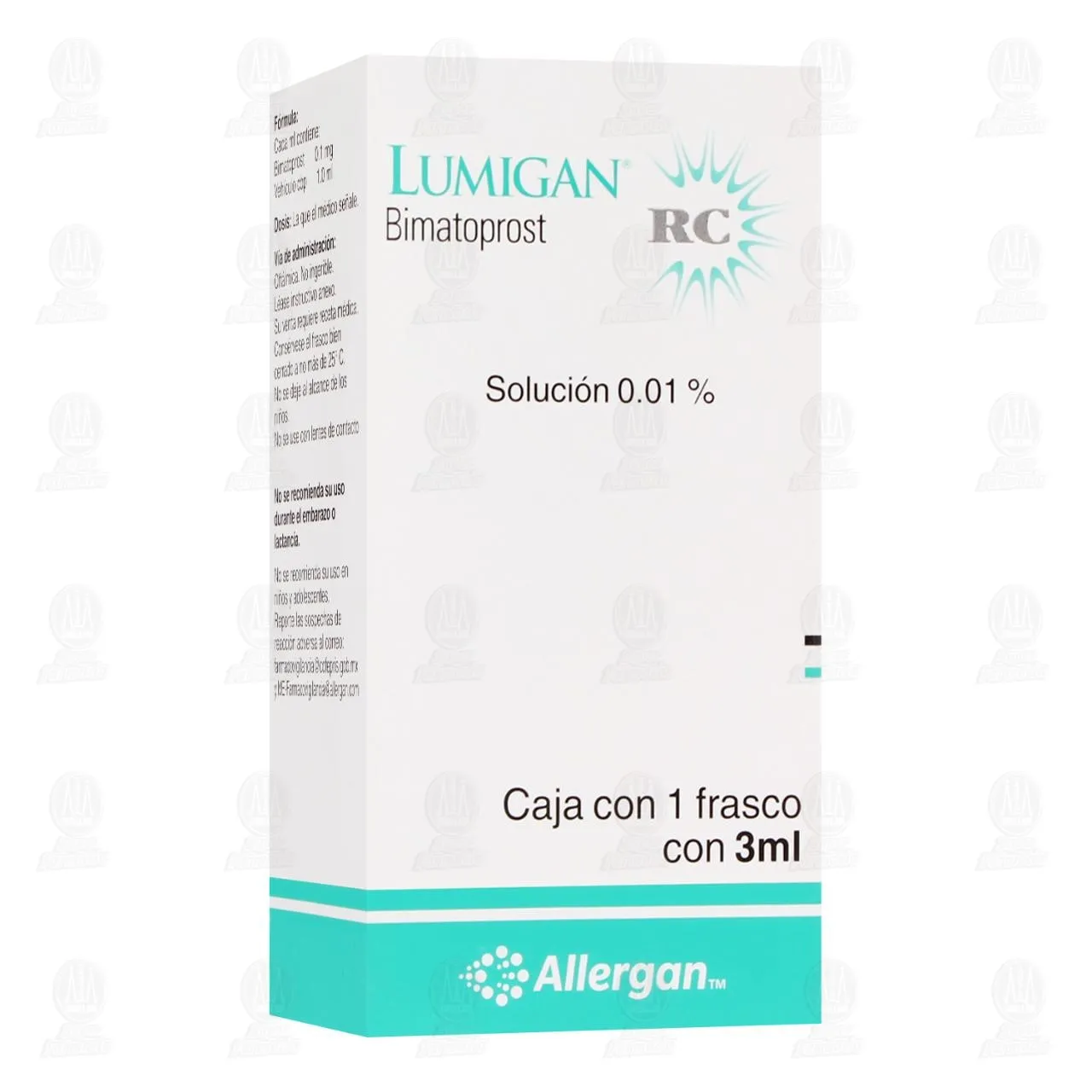 LUMIGAN RC BIMATOPROST SOLUCION 0.01% FRASCO 3ML