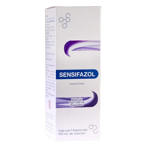 PARACETAMOL 1G/100ML SOL. INY- SENSIFAZOL