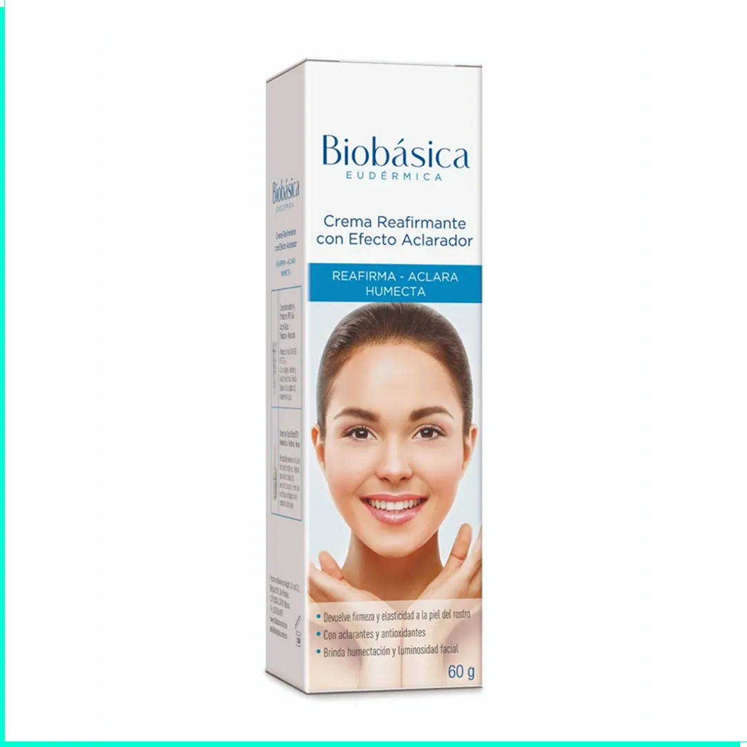 BIOBASICA CREMA REAFIRMANTE CON EFECTO ACLARADOR 60G
